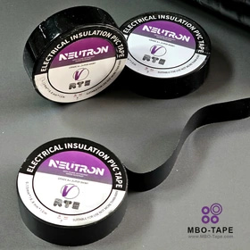 تصویر 1 از چسب برق نوترون Neutron PVC گرید A صنعتی مقاوم در برابر رطوبت و شرایط سخت